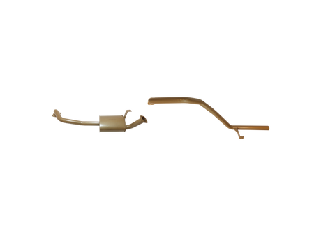 Pacemaker King Brown | Single 2.5" Exhaust System with Muffler | Toyota LandCruiser 80 Series 1HZ Diesel | KB12010-XXMX