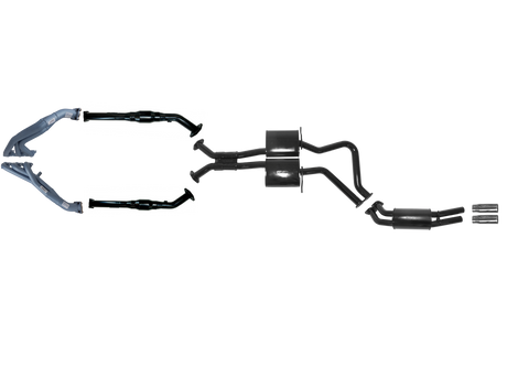 Pacemaker Competition Headers & Full Exhaust for Holden VT VX VY Wagon 3.8L Supercharged V6 1997–2004 - PP5061-05