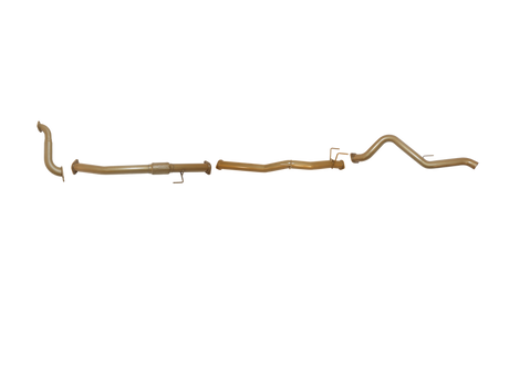Pacemaker King Brown | Single 3" Turbo Back Straight Pipe | Holden Colorado 7 Wagon 2.8L TD 2012-2016 | KB5210-XXXX