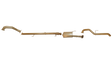 Pacemaker King Brown | 3" Exhaust Kit | Nissan Navara D40 3.0L V6 TD Manual Non-DPF | KB9412-XXMX