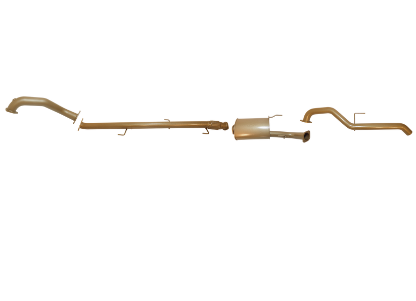 Pacemaker King Brown | 3" Exhaust Kit | Nissan Navara D40 3.0L V6 TD Manual Non-DPF | KB9412-XXMX