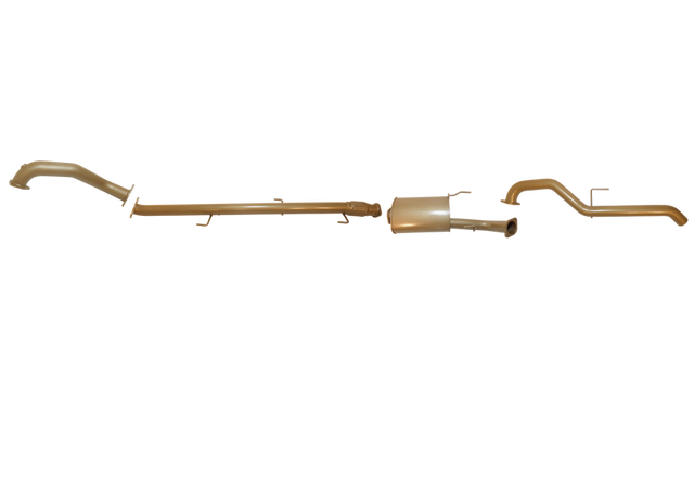 Pacemaker King Brown | 3" Exhaust Kit | Nissan Navara D40 3.0L V6 TD Manual Non-DPF | KB9412-XXMX