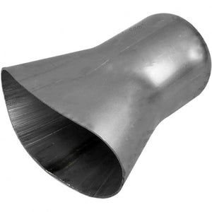 Merge Collector 2 Into 1 - 2-1/4" Inch In, 3" Inch Out, Mild Steel