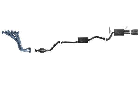 Pacemaker Performance Exhaust System with Tuned Headers for Ford Falcon BA BF XR6 Sedan 4.0L Barra 2002–2008 - PP4490-09