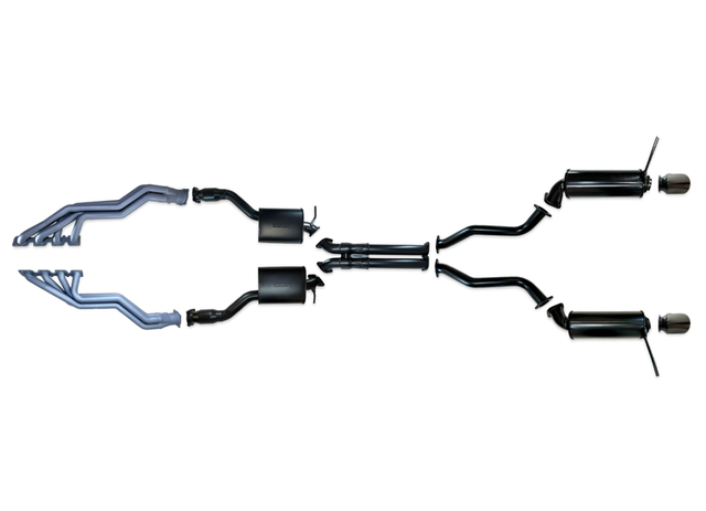 Pacemaker Sport Systems | 3" Exhaust System with Headers & Cats | Jeep Grand Cherokee WK2 SRT 6.4L V8 2012–2021 | PP2654-52