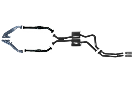 Pacemaker Performance Exhaust System with Competition Headers for Holden VT VX VY 3.8L V6 Supercharged Wagon 1997–2004 - PP5061-06 (Rear Pipe Only Variant)