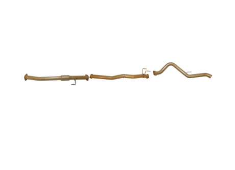 Pacemaker King Brown | Single 3" DPF Back Exhaust No Muffler | Isuzu D-MAX 3.0L 4JJ1-TCX 2017–2020 | KBD8510-XXXX