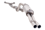XForce | Twin 2.5" Cat Back Exhaust | Ford Falcon BA-BF V8 Ute | Raw 409 Stainless | E4-F9-02-CBS