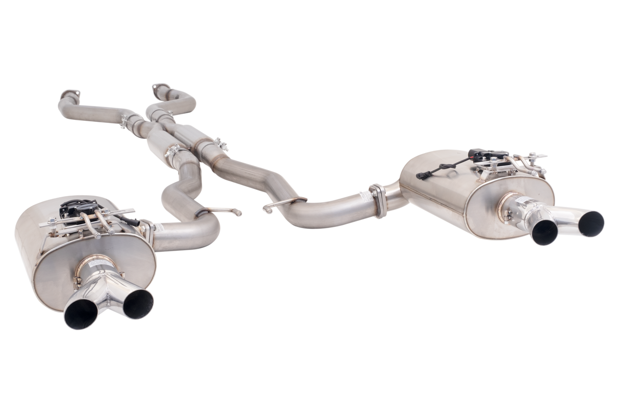 Xforce | Twin 3" Varex Valved Cat Back Exhaust | HSV Gen-F & Gen-F2 GTS 2013–2017 | E4-VF73GTSVMK-CBS