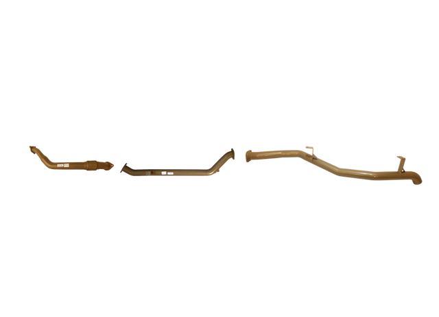 Pacemaker King Brown | Single 3" Turbo Back Straight Pipe | Toyota LandCruiser 79 Dual Cab 2012–08/2016 | KB12009-XXXX