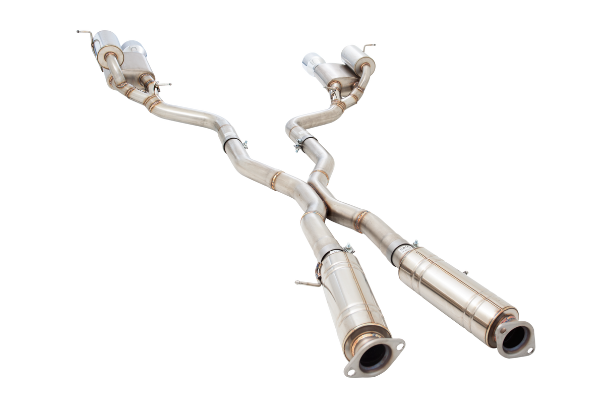 XForce | Twin 3" Cat Back Performance Exhaust | Jeep Grand Cherokee SRT8 6.4L 2011–2021 | ESJC13CS