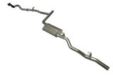 Manta | 3″ Turbo Back Exhaust System with Muffler | Toyota LandCruiser HDJ78 4.2L Turbo Diesel Troop Carrier 2001–2006