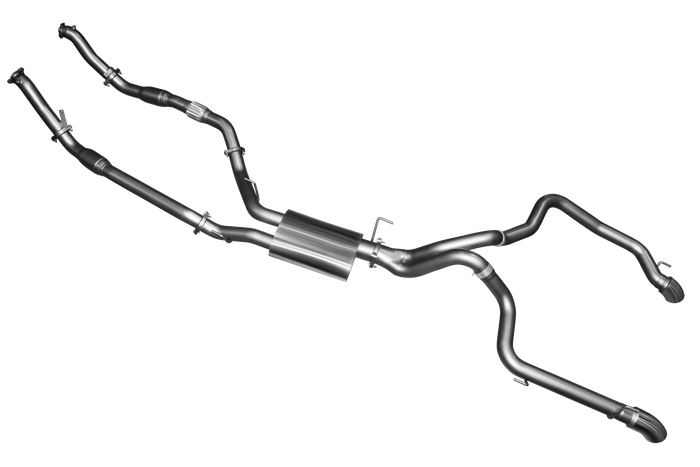 Manta - Toyota VDJ200 3in Dual With Cat & Muffler, Exit L&R