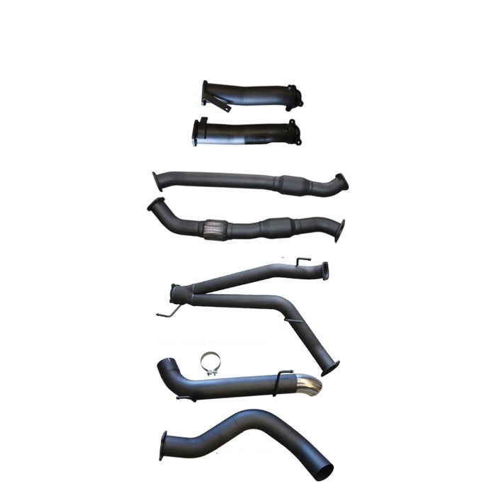 Manta - Toyota VDJ200 3in Dual With Cat, NO Muffler, 4in Exit