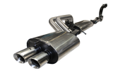 Manta - Ford Territory, FPV F6X, SX, SY 4.0L Turbo 6 Cylinder Petrol (2006-2009) - 2.5" Stainless Dual Exhaust - Muffler/Muffler