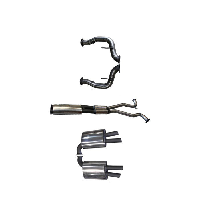 Manta - Holden VF HSV V8 Sedan Wagon (2013-2017) VF Gen-F HSV 6.2L V8 Clubsport, Senator, GTS Sedan 3in Catback Muffler/Muffler