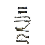 Manta | 3″ Turbo Back with Cats & Muffler, 4″ Exit | Toyota Landcruiser VDJ200 4.5L V8 Diesel Wagon 2007–2015