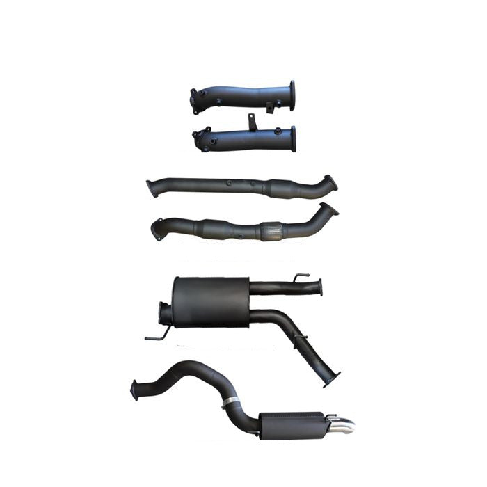 Manta - Toyota VDJ200 DPF 3 in DUAL With Cat & Muffler 4in Tailpipe W/Rear MUF
