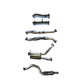 Manta - Toyota VDJ200 DPF 3in DUAL With Cat & Muffler 4in Tailpipe W/ Rear MUF