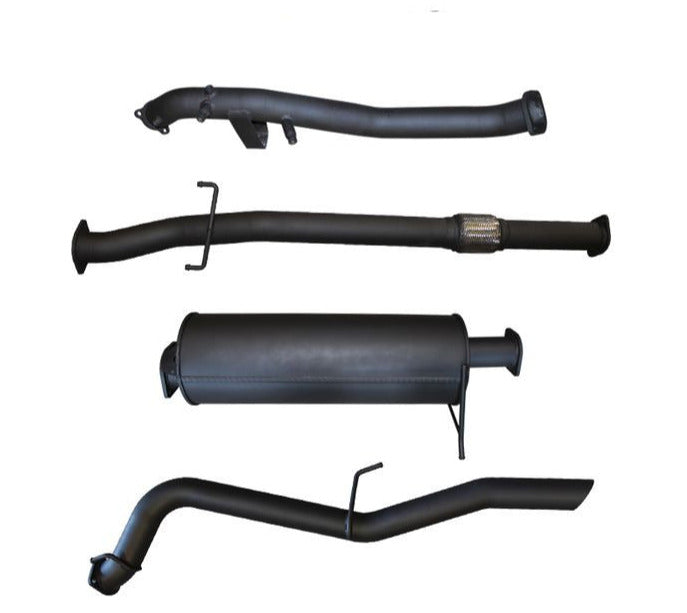 Manta - Mitsubishi Triton MQ 3in TURBO BACK WO/Cat, Muffler