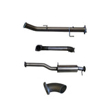 Manta | 3in Dump Pipe Back Exhaust with Small Muffler Diff Dump | Volkswagen Amarok V6 TDI550 TDI580 Ute 2016–2022