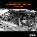 Manta - Ford Ranger UTE PX, MkII 3.2L CRD (2011-2022) Fuel Manager Fuel Filter & ProVent 200 Catch Can Kit