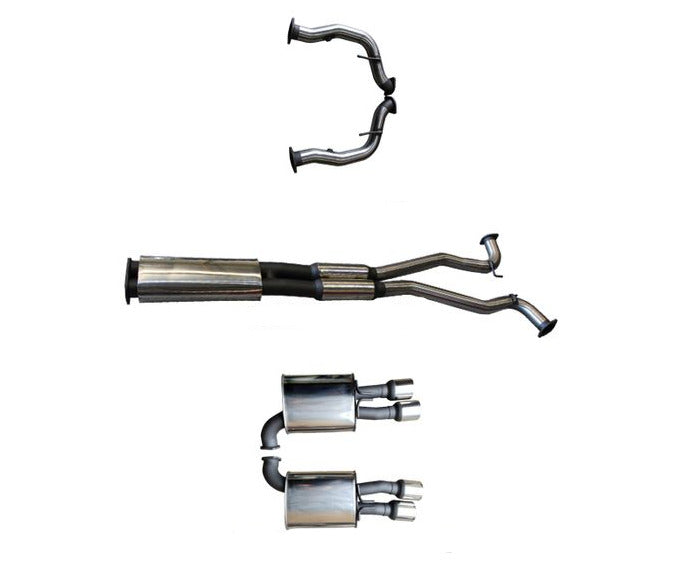 Manta - Holden HSV VE E2 Sedan Wagon (2009-2010) 3in Catback Muffler/Muffler