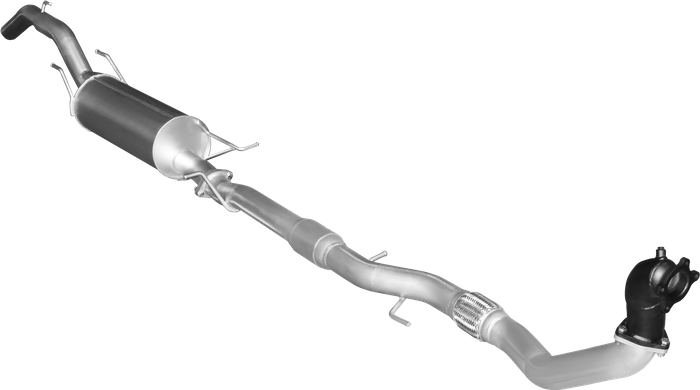 Manta - Ford Ranger Ute PJ, PK 3.0L CRD (manual), (2006 - 2011) -  Full System - 3" Exhaust with Cat & Muffler