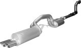 Manta - Ford Falcon BA, BF XR6 Turbo Sedan & FPV F6 Typhoon, Force 6 Sedan (2002-2008) - Turbo Back - 2.5" Dual Exhaust (Includes Dump Pipe) - Muffler/Muffler