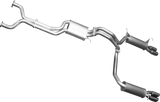 Manta - Ford Falcon BA, BF V8 Sedan & FPV GT, GT-P, 5.4L BOSS Sedan 4V (2002-2008) - Cat Back - 2.5" Dual Exhaust - Dual Exit - Muffler/Muffler
