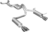 Manta - Ford Falcon BA, BF V8 Sedan & FPV GT, GT-P, 5.4L BOSS Sedan 4V (2002-2008) - Cat Back - 2.5" Dual Exhaust - Dual Exit - Muffler/Muffler