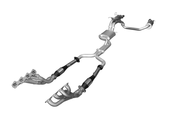 Manta - Ford Falcon BF BOSS 5.4L GT, GT-P V8 Sedan (2005-2008) - Full System - 1 3/4" Extractors + Cats with 2.5" Dual Cat Back - Dual Exit - Muffler/Muffler