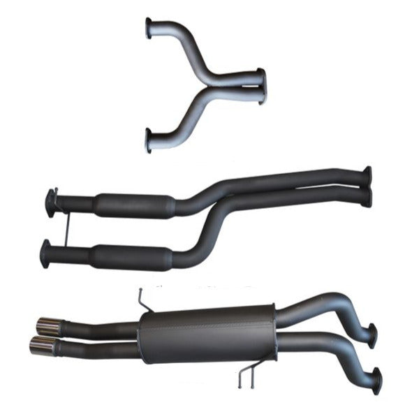 Manta - Ford Falcon FPV FG V8 Ute (2008-2014) 2.5in Dual CatBack Hotdog/Muffler