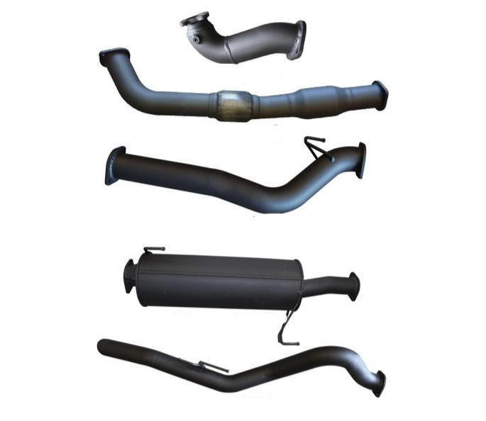 Manta - Holden Colorado Styleside ute (SWB) RC 3.0L 4JJ1TC (factory styleside, short wheelbase) (2010 - 2012) With Cat & Muffler