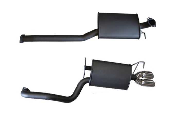 Manta - Ford Falcon FG 4.0L 6 Cylinder Non Turbo Sedan (all models - XT, XR6, G6, G6E) (2008-2016) - Cat Back - 2.5" Single Exhaust - Muffler/Muffler