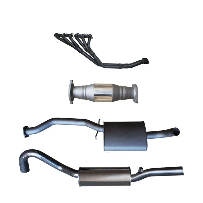 Manta - Holden VL Commodore Sedan (1986-1988) 3.0L 6 Cylinder 2.5in With Extractors Muffler/Muffler