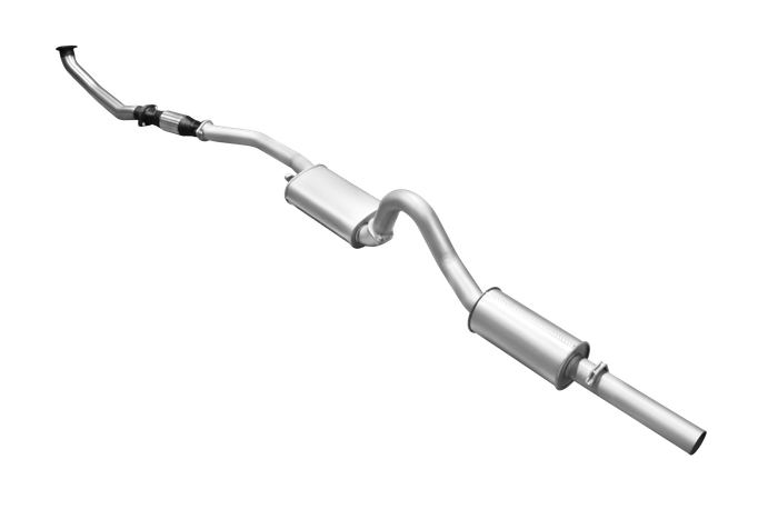 Manta - Holden VL Commodore Sedan Turbo (1986-1988) VL 6 Cylinder 3.0L Turbo Sedan 3.0L 3in T/Back Muffler/Muffler