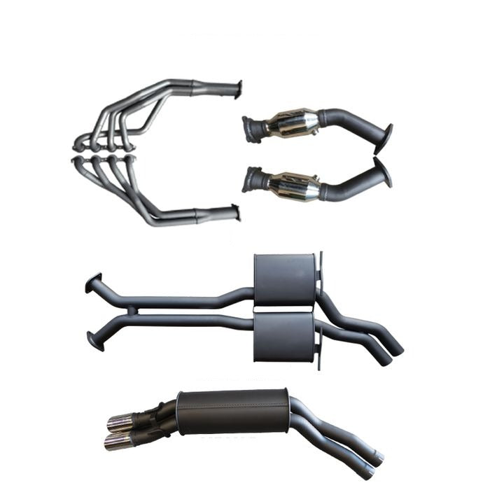 Manta - Holden Commodore Wagon (1999-2006) VT, VX, VY, VZ 5.7L V8 2.5in Dual With Extractors Muffler/Muffler