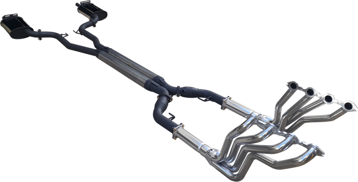 Manta - Holden VF HSV LSA V8 Sedan & Wagon - Twin 3" Full Exhaust System with 1 7/8" Ceramic Coated Headers + Cats (Di Filippo - Manta Pro Series)