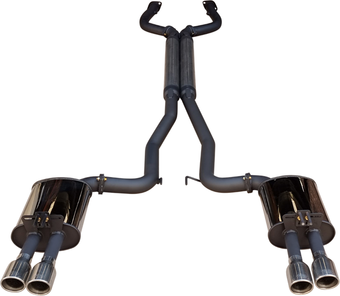 Manta DPE | Twin 2.5″ Cat Back Exhaust System with 3.5″ Tips | Holden VE VF Commodore & WM WN Caprice V8 Ute Sedan 2006–2017