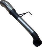 Manta - TOYOTA LANDCRUISER 300 SERIES V6 3in TAIL PIPE WITH CHROME 4in DUMP TIP