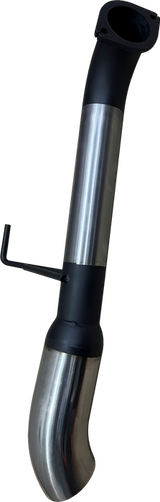 Manta - TOYOTA LANDCRUISER 300 SERIES V6 3in TAIL PIPE WITH CHROME 4in DUMP TIP