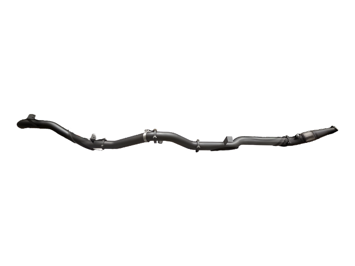 Manta - VDJ79 V8 4.5L TD, Dual Cab Ute 2012-2016, (Without DPF) 4in Single Turbo Back Without Cat & Without