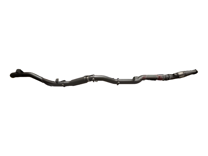 Manta - VDJ79 V8 4.5L TD, Dual Cab Ute 2012-2016, (Without DPF) 4in Single Turbo Back With Cat & With Muffle