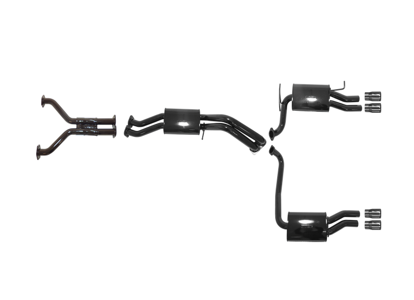 Pacemaker Sport Systems | 3" Cat Back Exhaust Quad Tip | Ford Falcon FG FG-X GT XR8 5.0L 2010–2016 | PP4170-01
