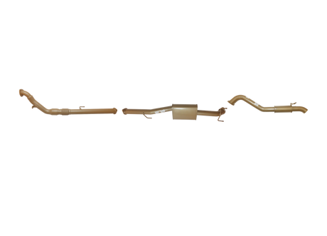 Pacemaker King Brown | Single 3" Exhaust Kit | Toyota Hilux 150 Series 3.0L TD 2005-2015 | KB12110-XCMR