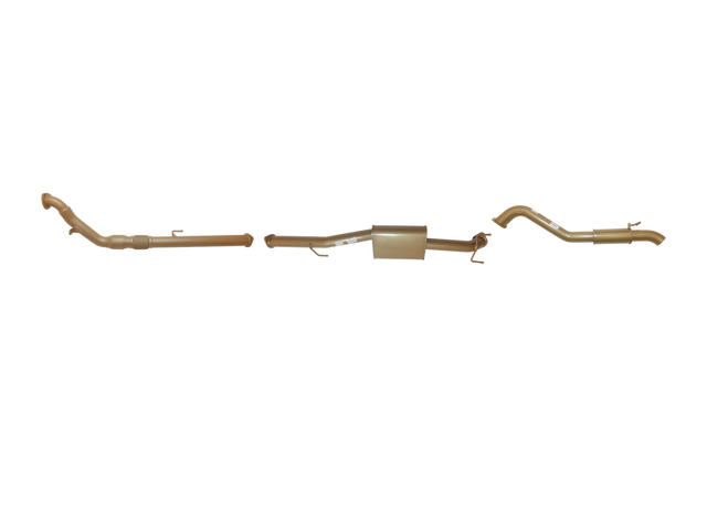 Pacemaker King Brown | Single 3" Exhaust Kit | Toyota Hilux 150 Series 3.0L TD 2005-2015 | KB12110-XCMR