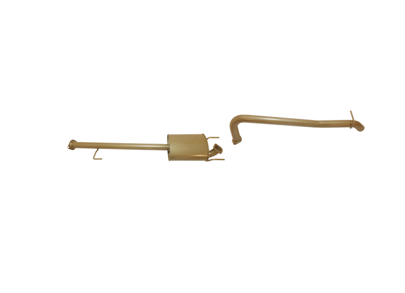 Pacemaker King Brown | Single 2.5" Exhaust Kit | Toyota Hilux 150 Series 4.0L V6 Petrol 2005–09/2015 | KB12115-XXMX