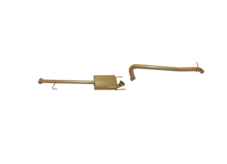 Pacemaker King Brown | Single 2.5" Exhaust Kit | Toyota Hilux 150 Series 4.0L V6 Petrol 2005–09/2015 | KB12115-XXMX