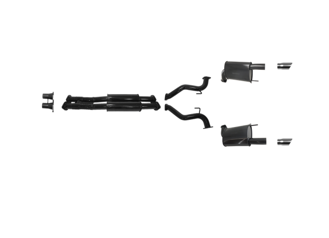 Pacemaker 2.5" Cat-Back Performance Exhaust System for Ford Mustang GT S550 Convertible 5.0L V8 2015–2017 - PP4178-02